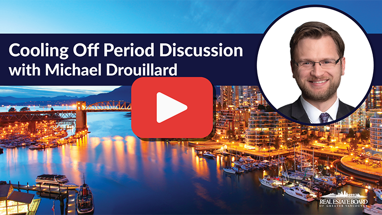 Cooling-off period: What real estate lawyer Michael Drouillard wants you to know