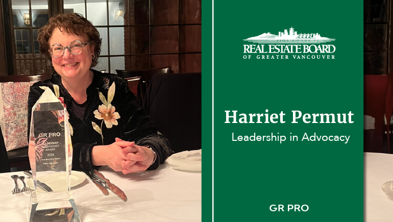 GR director Harriet Permut wins top award