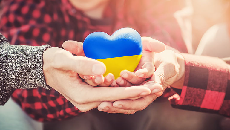 Join us in helping the people affected by the invasion of Ukraine