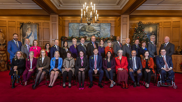 Premier Eby announces cabinet: 23 ministers and four ministers of state