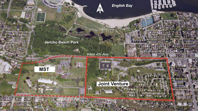 Vancouver council endorses Jericho Lands proposal
